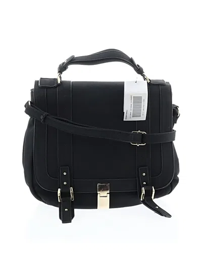 Just Fab Satchel In Black