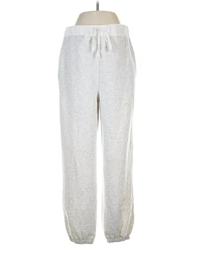 Pre-owned Just Fab Sweatpants In Silver