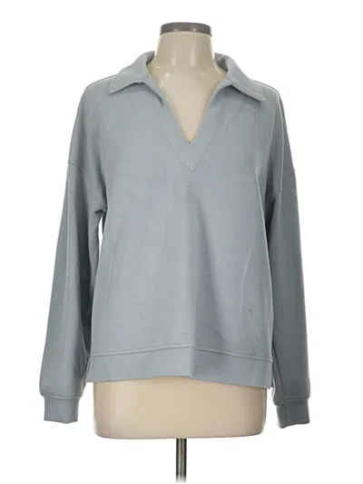 Pre-owned Just Fab Sweatshirt In Gray