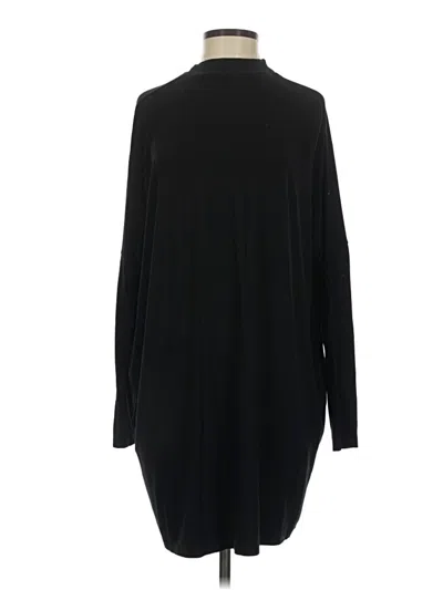 Pre-owned Just Female Long Sleeve Turtleneck In Black
