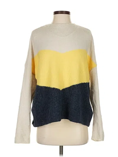 Pre-owned Just Female Pullover Sweater In Yellow