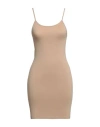 Just Female Woman Mini Dress Sand Size S Polyamide, Elastane In Beige
