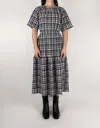 Just Female Women's Hamilton Cut Dress In Evening Blue Solid In Multi