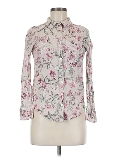 Pre-owned Just Jeans 3/4 Sleeve Blouse In Pink