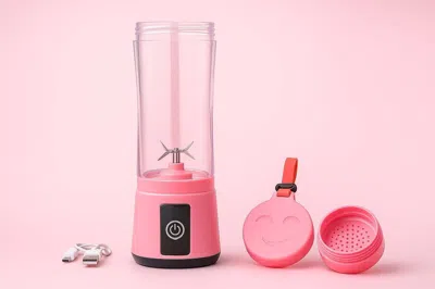 Just Mix Go Mini Travel Juicer - Pink