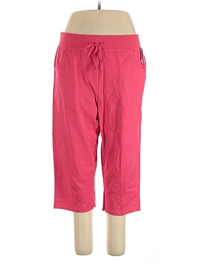 Pre-owned Just My Size Active Pants In Pink