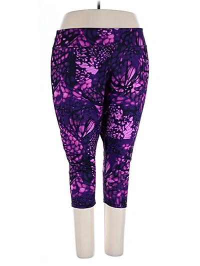 Pre-owned Just My Size Active Pants In Purple