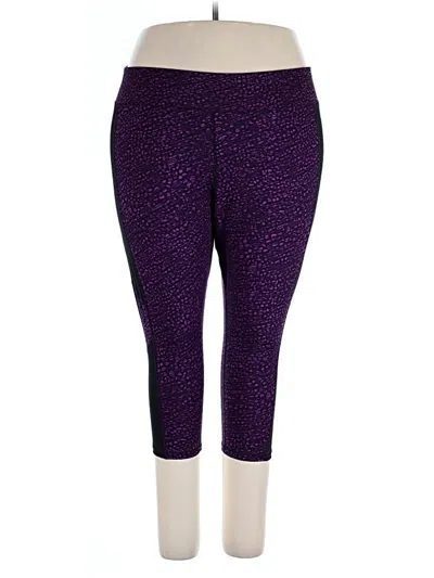 Pre-owned Just My Size Active Pants In Purple