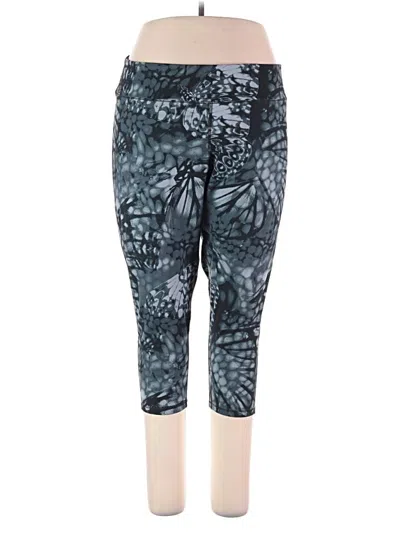 Pre-owned Just My Size Active Pants In Teal