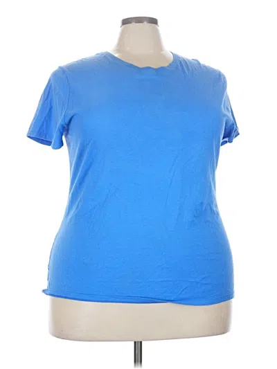 Pre-owned Just My Size Active T-shirt In Blue