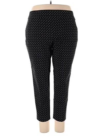 Pre-owned Just My Size Casual Pants In Black