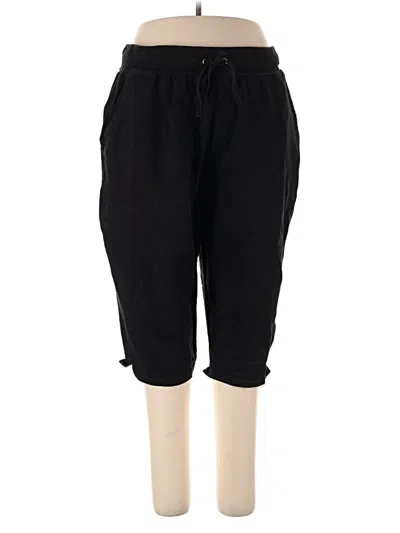 Pre-owned Just My Size Casual Pants In Black