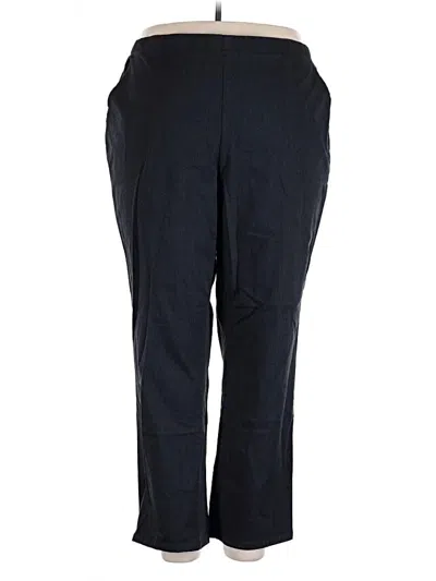 Pre-owned Just My Size Casual Pants In Black
