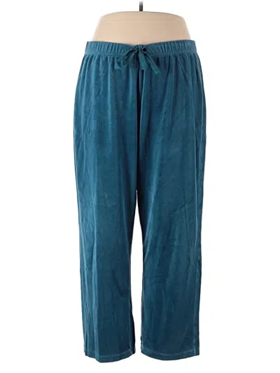 Pre-owned Just My Size Casual Pants In Blue
