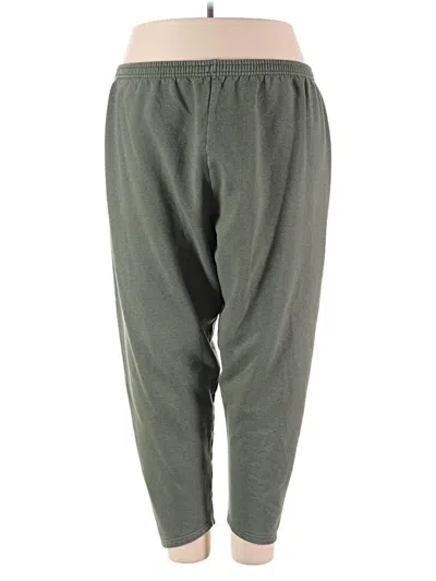 Pre-owned Just My Size Casual Pants In Green