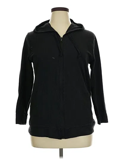 Pre-owned Just My Size Coat In Black