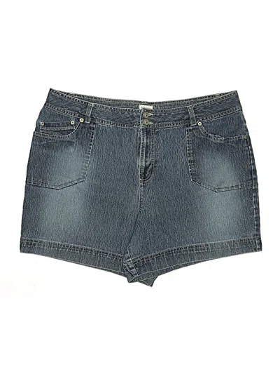 Pre-owned Just My Size Denim Shorts In Blue