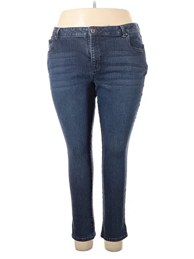 Pre-owned Just My Size Jeans In Blue
