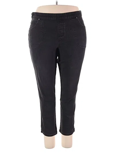 Pre-owned Just My Size Jeggings In Black