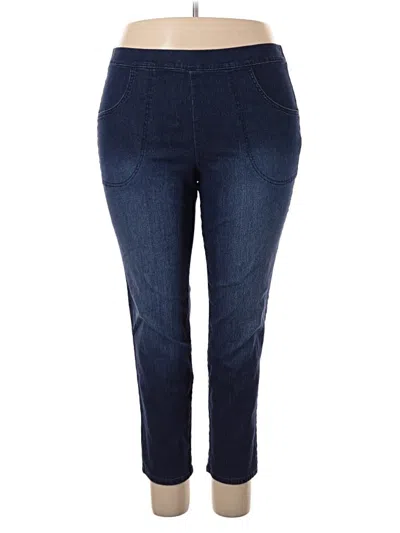 Pre-owned Just My Size Jeggings In Blue