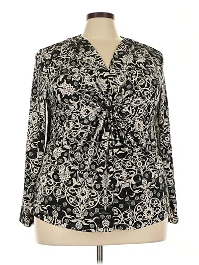 Pre-owned Just My Size Kimono In Black