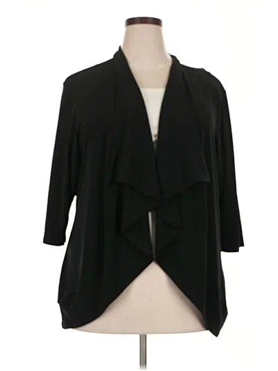 Pre-owned Just My Size Kimono In Black