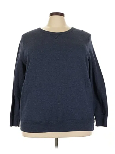 Pre-owned Just My Size Pullover Sweater In Blue