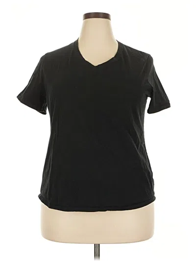 Pre-owned Just My Size Short Sleeve T-shirt In Black