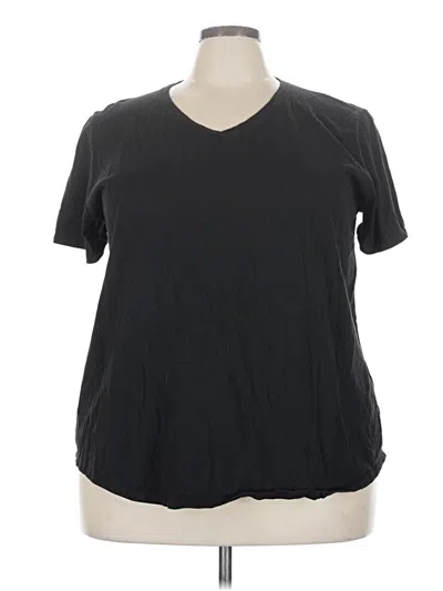 Pre-owned Just My Size Short Sleeve T-shirt In Black