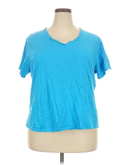Pre-owned Just My Size Short Sleeve T-shirt In Blue