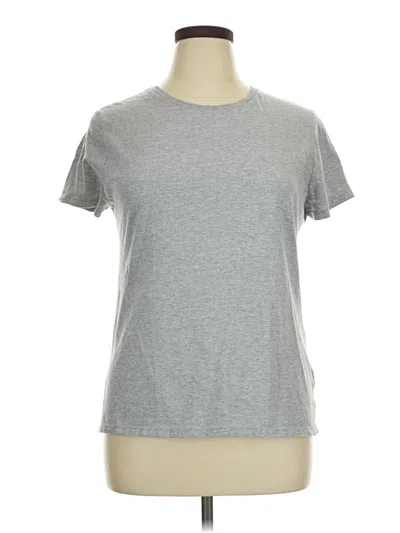 Pre-owned Just My Size Short Sleeve T-shirt In Gray
