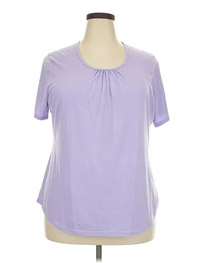 Pre-owned Just My Size Short Sleeve T-shirt In Purple