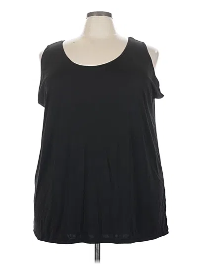 Pre-owned Just My Size Sleeveless T-shirt In Black