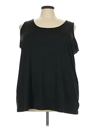 Pre-owned Just My Size Sleeveless T-shirt In Black