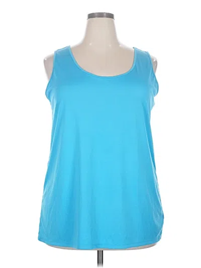 Pre-owned Just My Size Sleeveless T-shirt In Blue