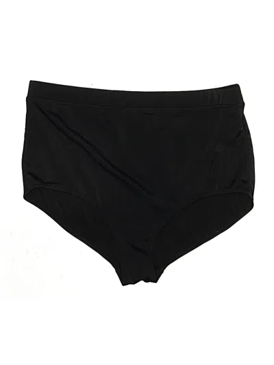 Pre-owned Just My Size Swimsuit Bottoms In Black