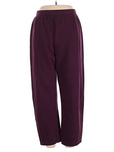Pre-owned Just My Size Track Pants In Purple