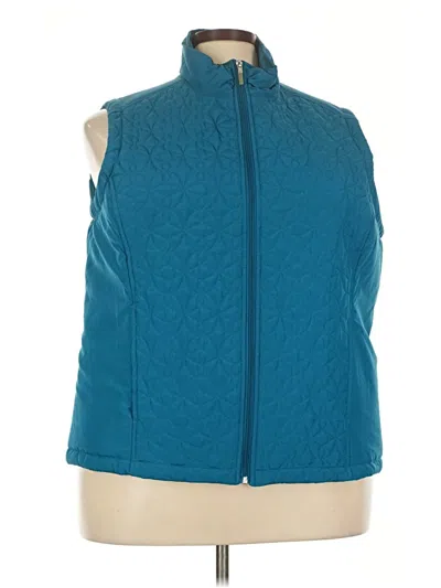 Pre-owned Just My Size Vest In Blue