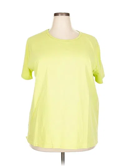 Pre-owned Just My Style Active T-shirt In Green