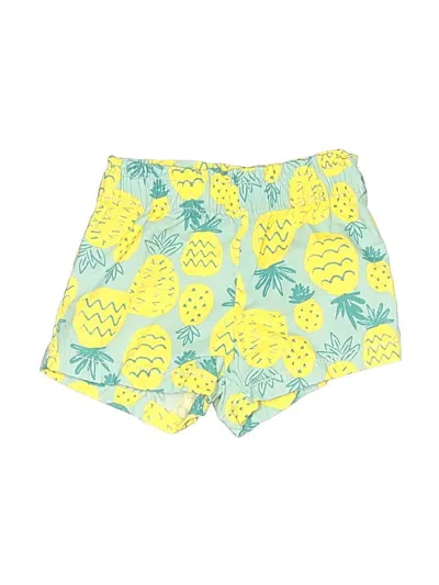Pre-owned Just One Year By Carter's Babies' Board Shorts In Yellow