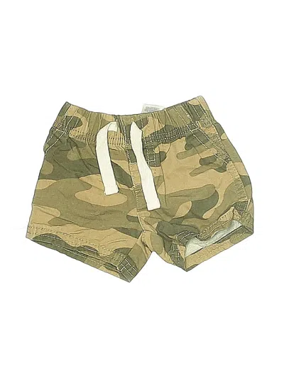 Pre-owned Just One Year By Carter's Babies' Khaki Shorts In Green