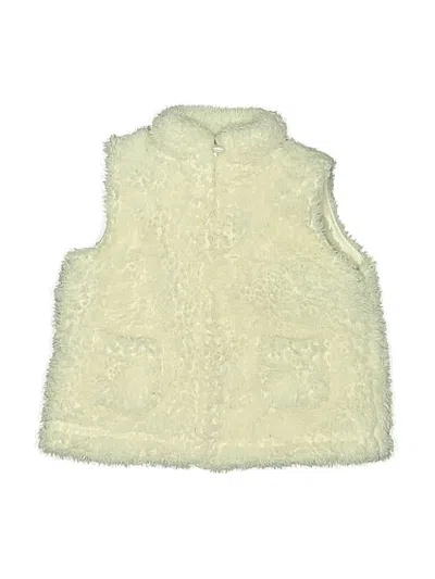 Pre-owned Just One Year By Carter's Babies' Sweater Vest In White