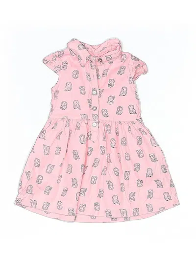 Pre-owned Just One You Babies' Dress In Pink