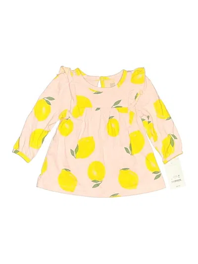 Just One You Made By Carter's Babies' 3/4 Sleeve Blouse In Yellow
