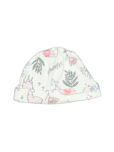 Pre-owned Just One You Made By Carter's Babies' Beanie Hat In White