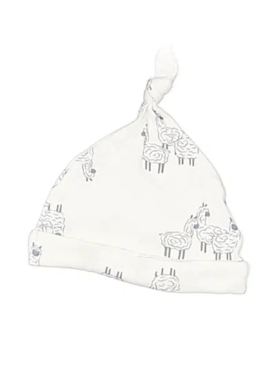 Pre-owned Just One You Made By Carter's Babies' Beanie Hat In White