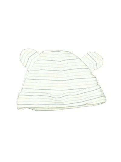 Pre-owned Just One You Made By Carter's Kids' Beanie Hat In White