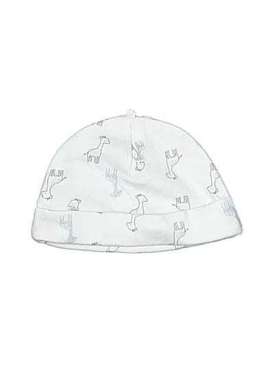 Pre-owned Just One You Made By Carter's Babies' Beanie Hat In White