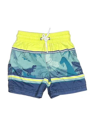 Pre-owned Just One You Made By Carter's Kids' Board Shorts In Blue
