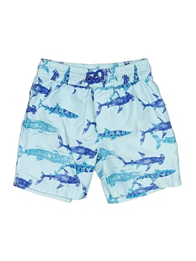 Pre-owned Just One You Made By Carter's Kids' Board Shorts In Blue